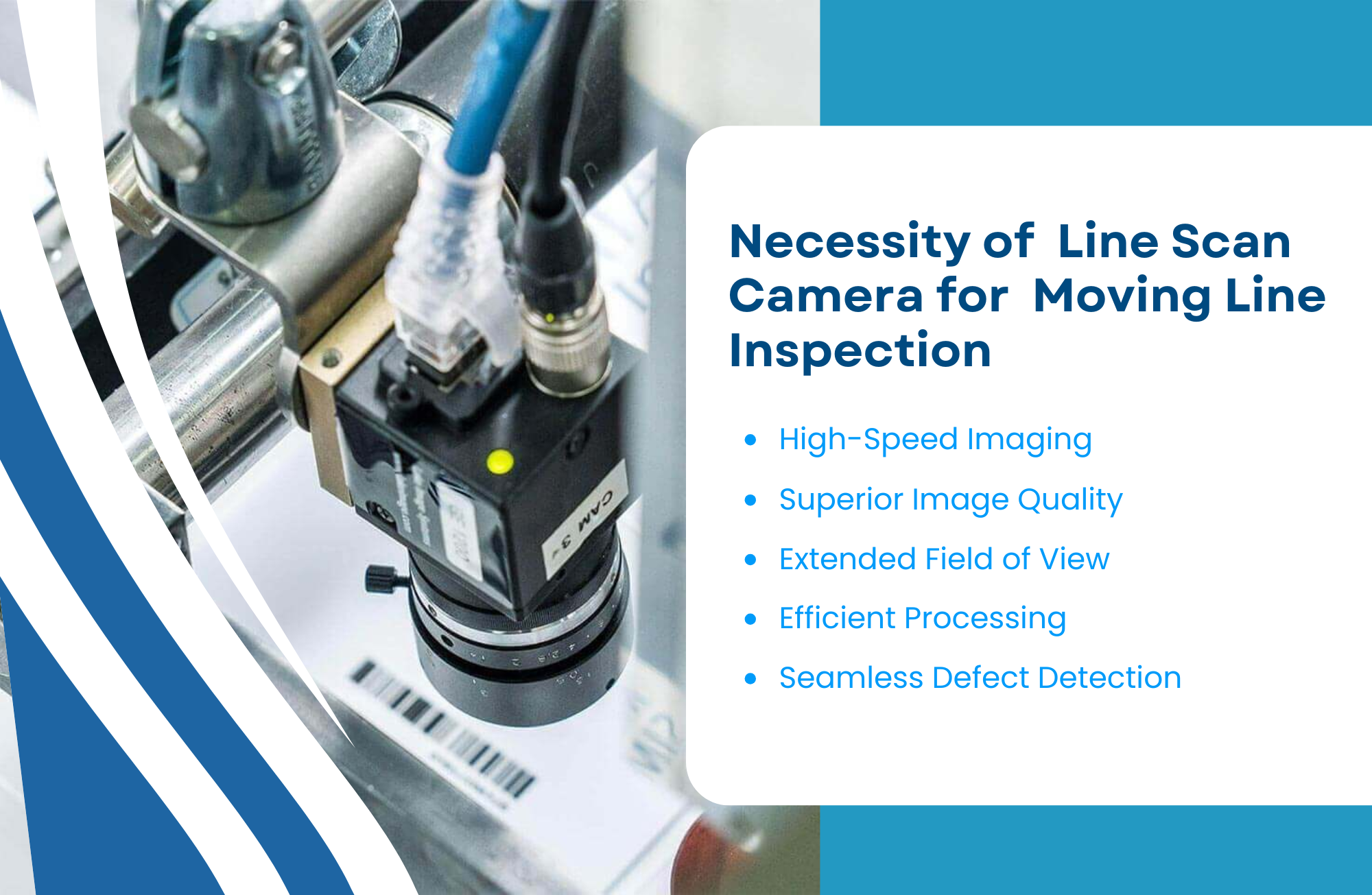 Why Line Scan Cameras Are Essential for Moving Line Inspection