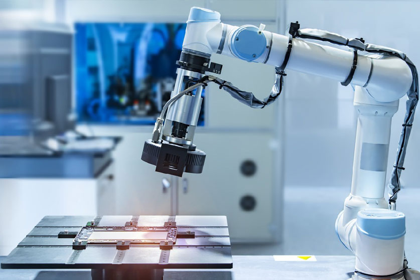 Vision-guided robot inspection system