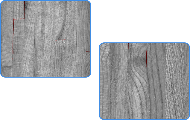 Wood and metal panel inspection